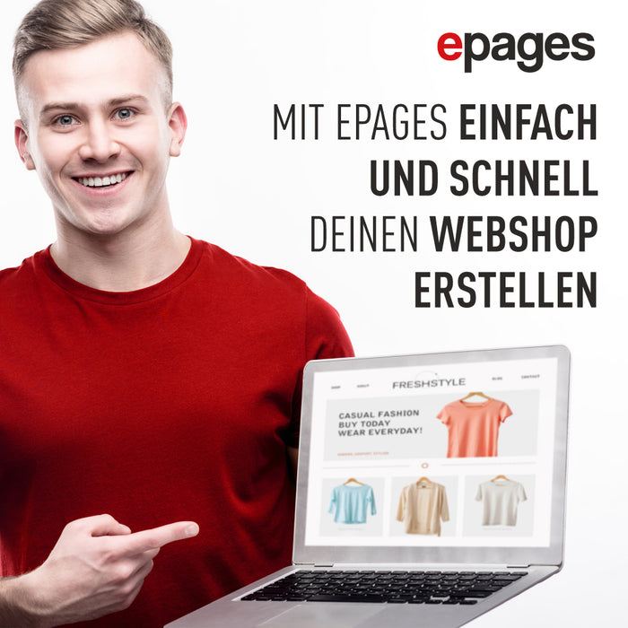ePages: All-in-one Webshop [inkl. Lizenz]