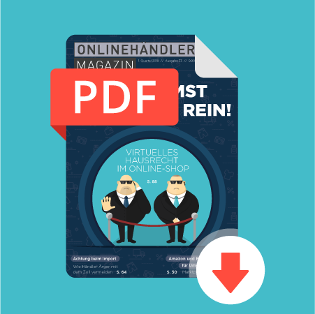 01/2019 Onlinehändler Magazin: Du kommst hier nicht rein! (PDF)