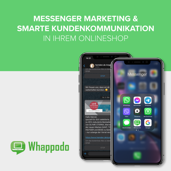 Whappodo Eco+ - Mehr Kunden mit Messenger Marketing